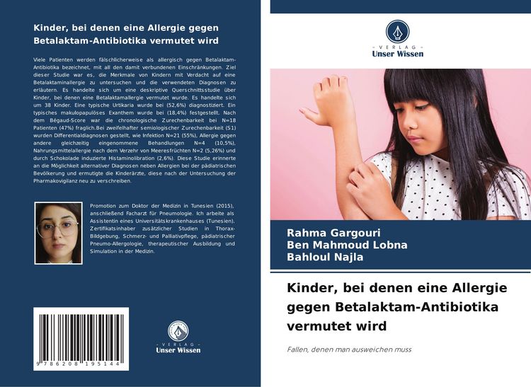 Produktbild: Kinder, bei denen eine Allergie gegen Betalaktam-Antibiotika vermutet wird