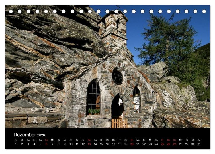 Produktbild: Osttiroler Impressionen (Tischkalender 2026 DIN A5 quer), CALVENDO Monatskalender
