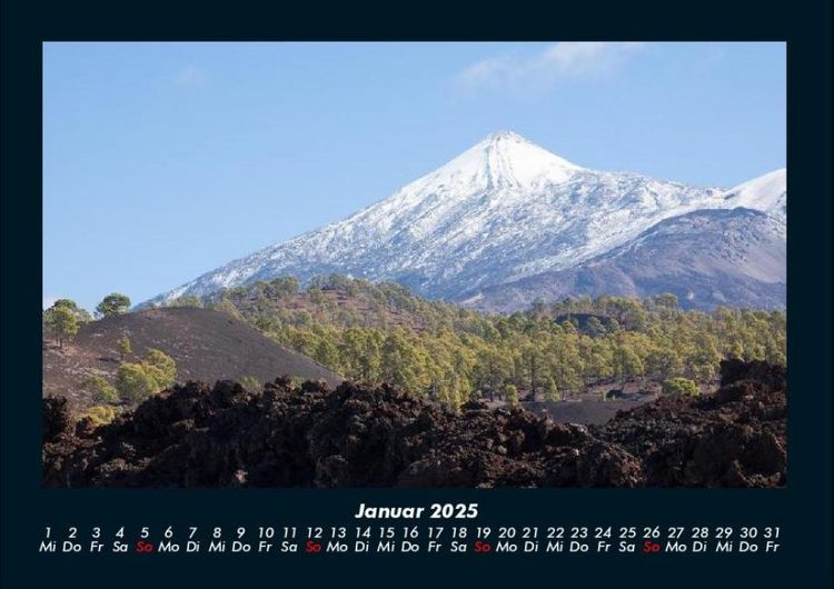Produktbild: Bergige Welten 2025 Fotokalender DIN A4