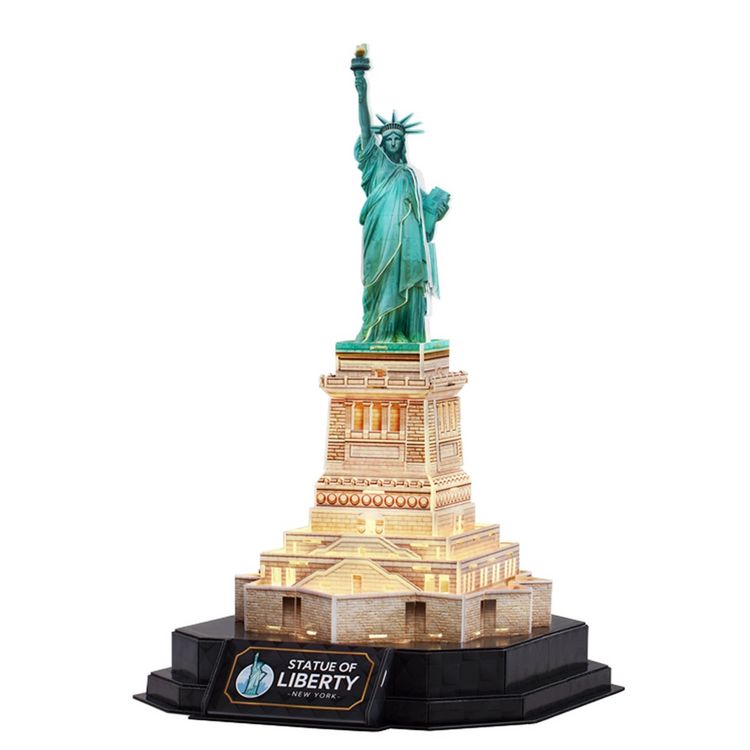 Produktbild: CUBICFUN - 3D Puzzle Freiheitsstatue LED 79 Teile