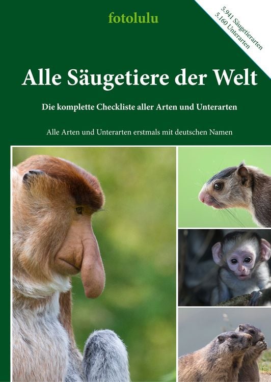 Produktbild: Alle S&auml;ugetiere der Welt