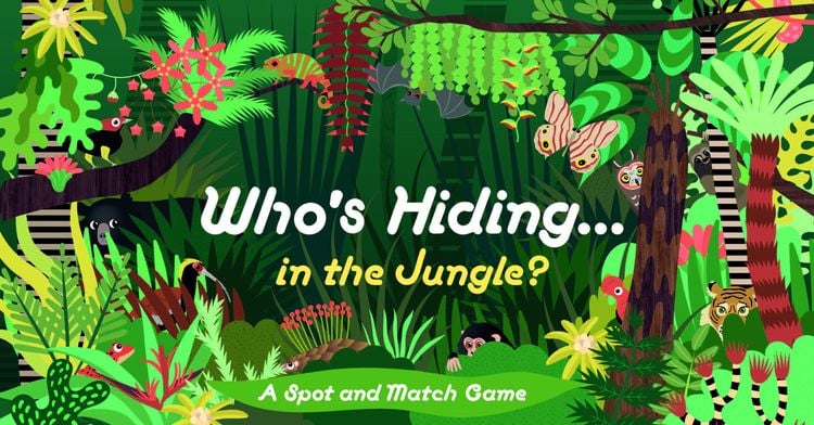 Produktbild: Who's Hiding in the Jungle? (Kinderspiele)
