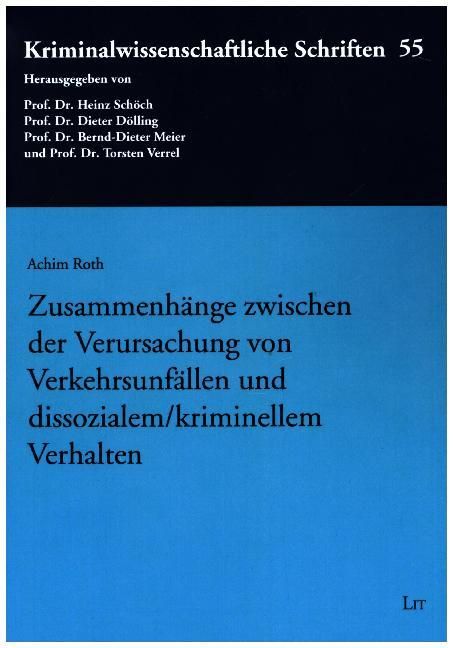 Produktbild: Roth, A: Zusammenh&auml;nge Verkehrsunf&auml;llen