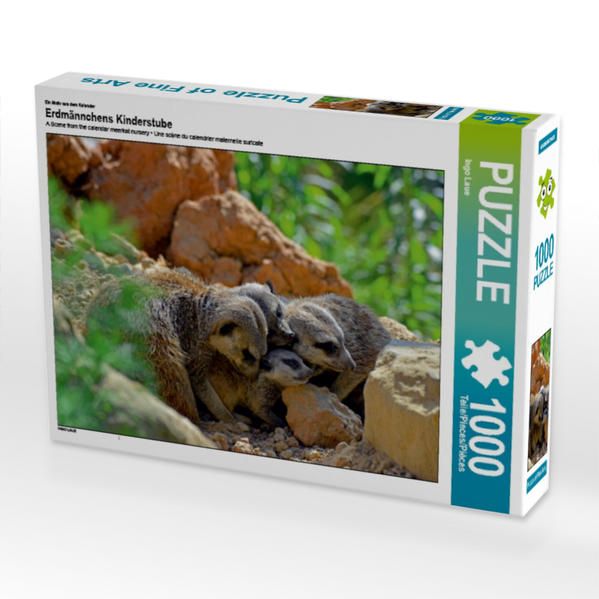 Produktbild: CALVENDO Puzzle Erdm&auml;nnchens Kinderstube 1000 Teile Lege-Gr&ouml;&szlig;e 64 x 48 cm Foto-Puzzle Bild von Ingo Laue