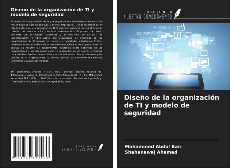 Produktbild: Dise&ntilde;o de la organizaci&oacute;n de TI y modelo de seguridad