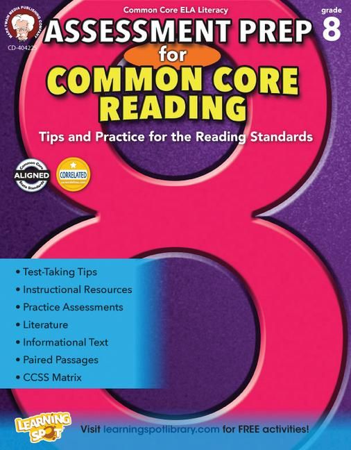 Produktbild: Assessment Prep for Common Core Reading