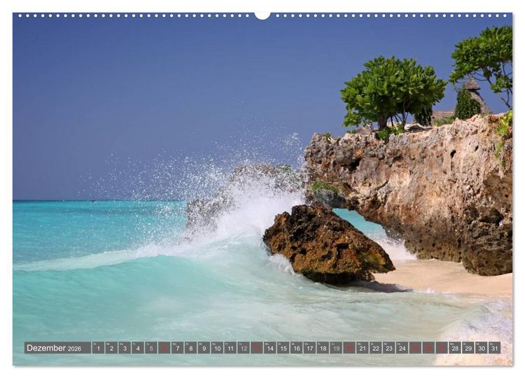 Produktbild: Sansibar (hochwertiger Premium Wandkalender 2026 DIN A2 quer), Kunstdruck in Hochglanz