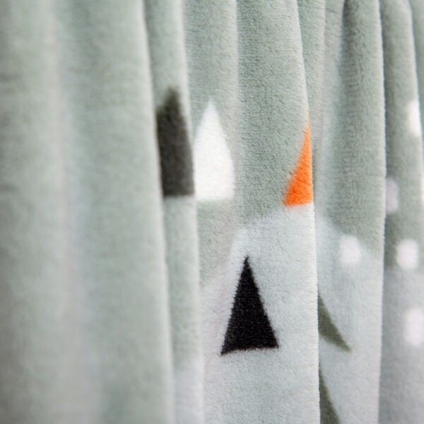 Produktbild: Babybest&reg; 1440270014 - Nordic Forest Microfaserflausch-Decke, 75 x 100 cm, 100% Polyester