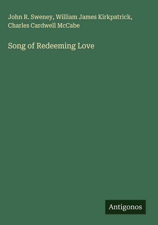 Produktbild: Song of Redeeming Love