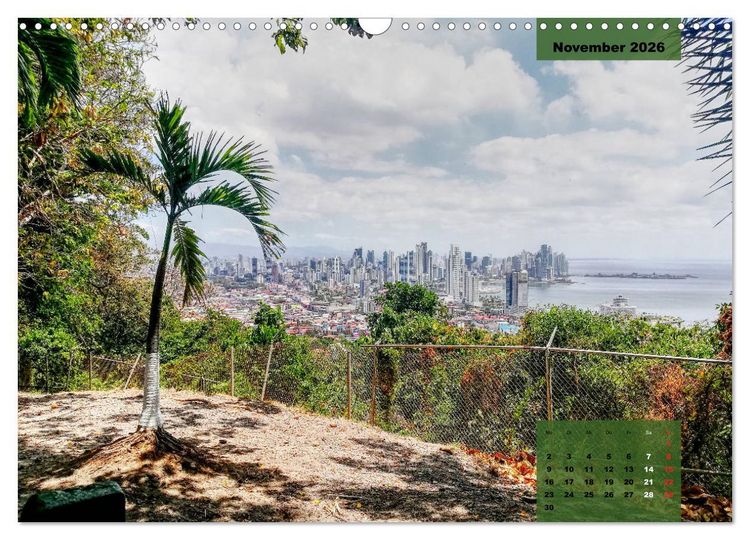 Produktbild: Panama City (Wandkalender 2026 DIN A3 quer), CALVENDO Monatskalender