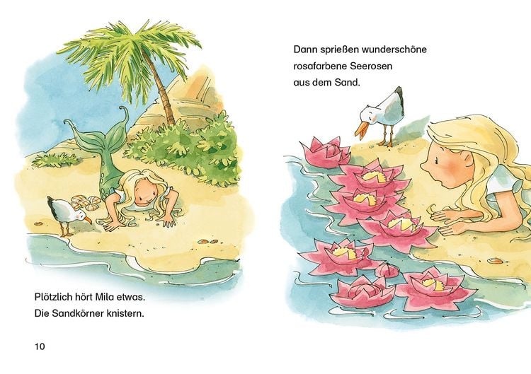 Produktbild: Lesel&ouml;wen 1. Klasse - Das Geheimnis des Meerm&auml;dchens