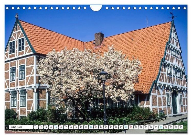 Produktbild: Germany&rsquo;s apple orchards near Hamburg (Wall Calendar 2027 DIN A4 landscape), CALVENDO 12 Month Wall Calendar