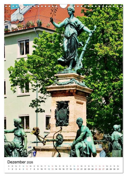 Produktbild: Lindau - Inselstadt am Bodensee (Wandkalender 2026 DIN A3 hoch), CALVENDO Monatskalender