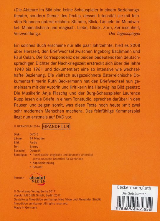 Produktbild: Die Getr&auml;umten