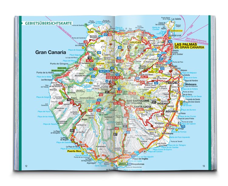 Produktbild: KOMPASS Wanderf&uuml;hrer Gran Canaria, 75 Touren