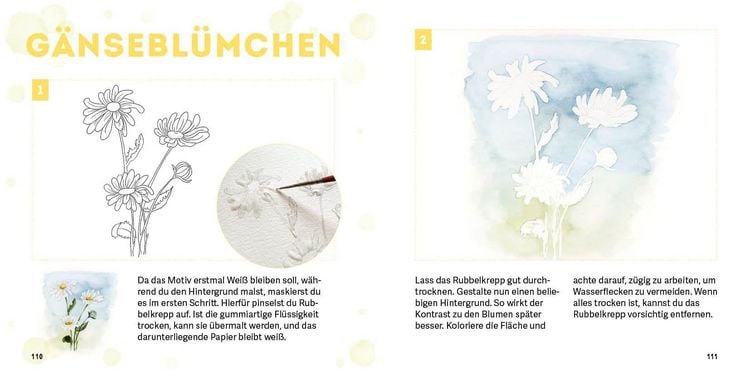 Produktbild: 111 Watercolor &ndash; Kreative Auszeit