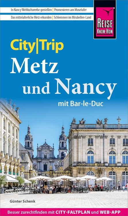 Produktbild: Reise Know-How CityTrip Metz und Nancy mit Bar-Le-Duc