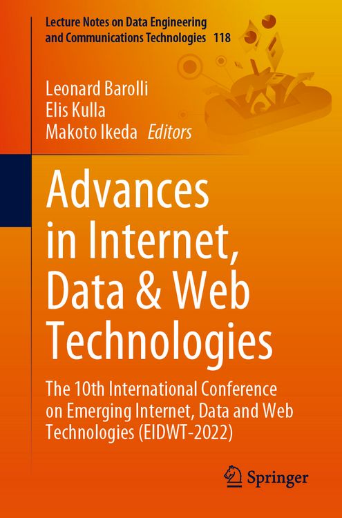 Produktbild: Advances in Internet, Data & Web Technologies