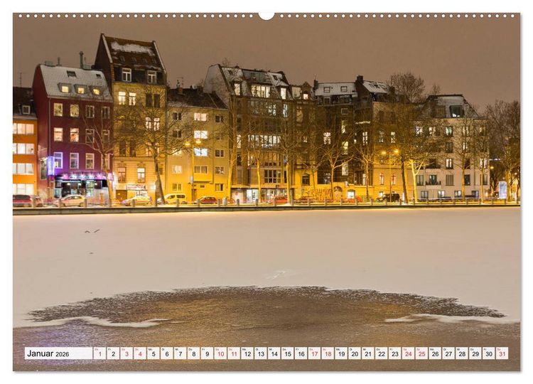 Produktbild: K&Ouml;LNER LICHTERZAUBER (hochwertiger Premium Wandkalender 2026 DIN A2 quer), Kunstdruck in Hochglanz