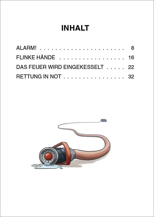 Produktbild: Lesel&ouml;wen 1. Klasse - Achtung, Feuerwehr im Einsatz! (Gro&szlig;buchstabenausgabe)