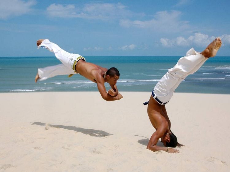 Produktbild: CALVENDO Puzzle Capoeira | 1000 Teile Lege-Gr&ouml;&szlig;e 64x48cm Foto-Puzzle f&uuml;r gl&uuml;ckliche Stunden