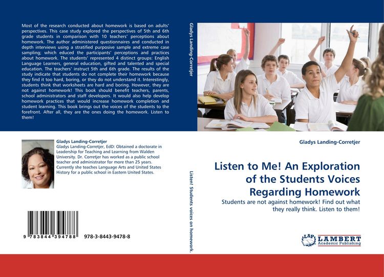 Produktbild: Listen to Me! An Exploration of the Students Voices Regarding Homework