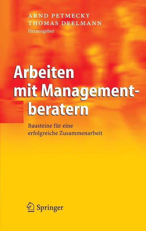 Produktbild: Arbeiten mit Managementberatern
