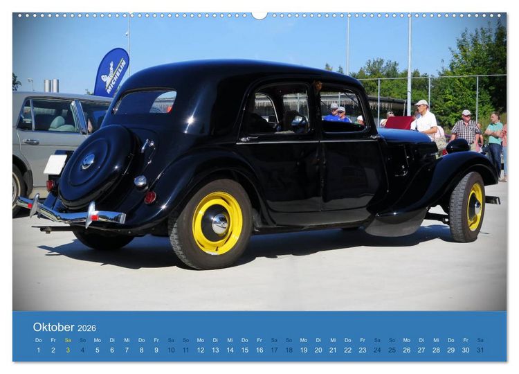 Produktbild: Citroen Traction Avant (Wandkalender 2026 DIN A2 quer), CALVENDO Monatskalender