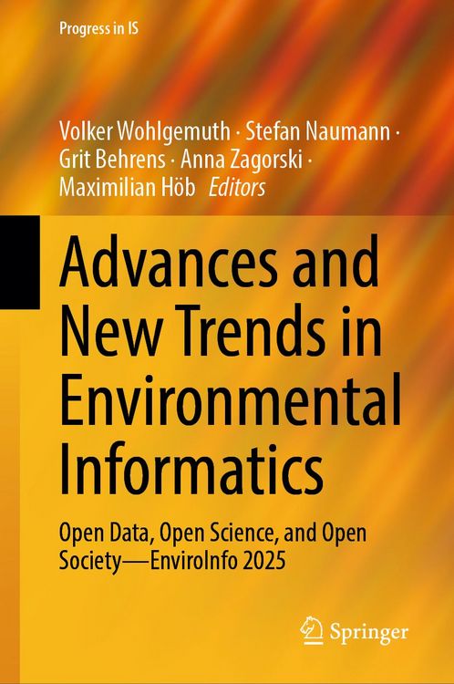 Produktbild: Advances and New Trends in Environmental Informatics