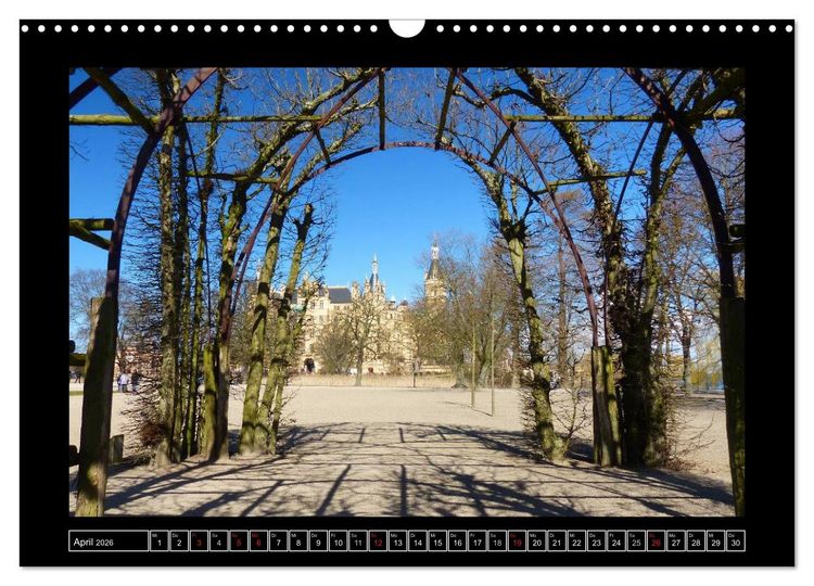 Produktbild: Residenzstadt Schwerin (Wandkalender 2026 DIN A3 quer), CALVENDO Monatskalender