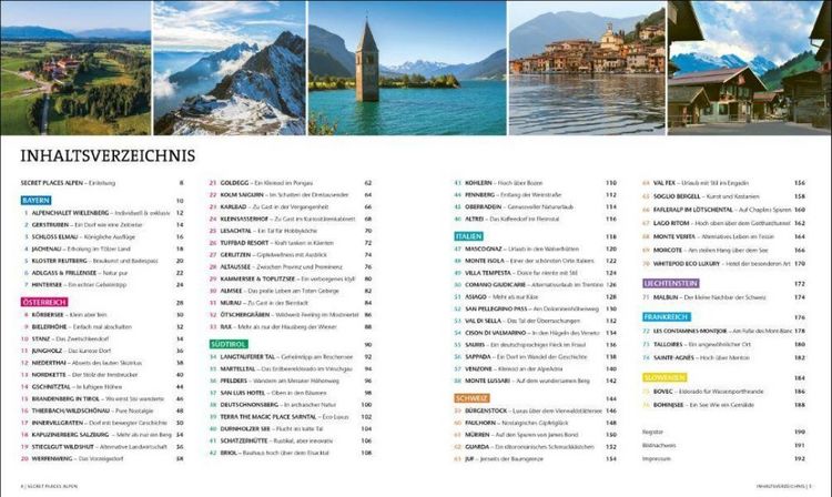 Produktbild: Secret Places Alpen