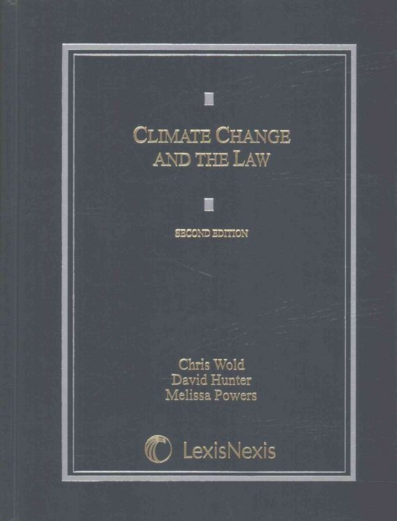 Produktbild: Climate Change and the Law