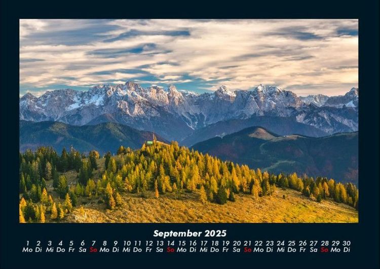 Produktbild: Berge 2025 Fotokalender DIN A4