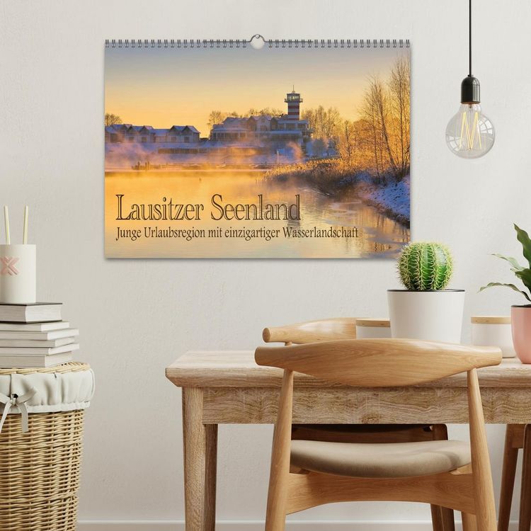 Produktbild: Lausitzer Seenland - Junge Urlaubsregion mit einzigartiger Wasserlandschaft (Wandkalender 2026 DIN A3 quer), CALVENDO Monatskalender