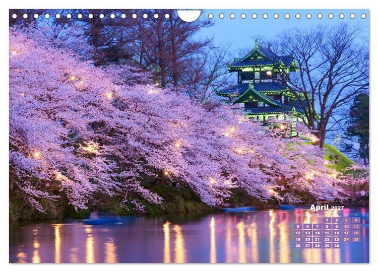 Produktbild: Japan: Entdecken Sie gelebte Tradition und einzigartige Naturwunder (Wandkalender 2027 DIN A4 quer), CALVENDO Monatskalender