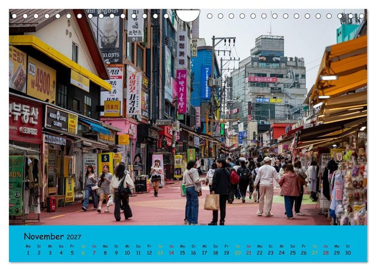 Produktbild: Seoul - Die Seele Koreas (Wandkalender 2027 DIN A4 quer), CALVENDO Monatskalender