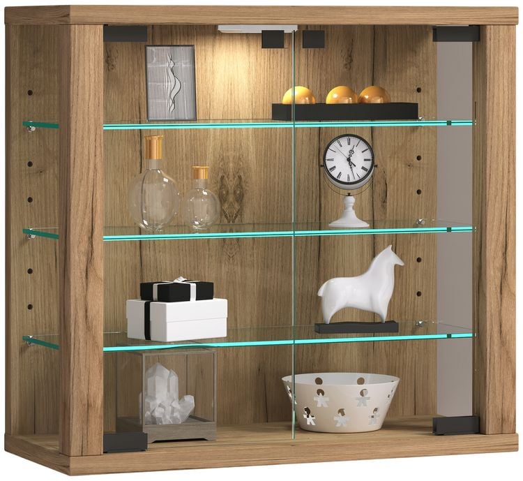 Produktbild: Wandvitrine H&auml;ngevitrine Glasvitrine Vitrosa S