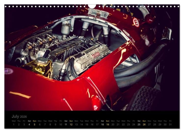 Produktbild: Maserati - Early GP Cars (Wall Calendar 2026 DIN A3 landscape), CALVENDO 12 Month Wall Calendar