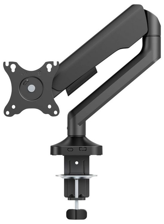 Produktbild: SpeaKa Professional SP-MM-1030 Monitor-Tischhalterung 1 Display(s) 43,2 cm (17") - 101,6 cm (40") Schwarz H&ouml;henverstellbar, Neigbar, Schwenkbar