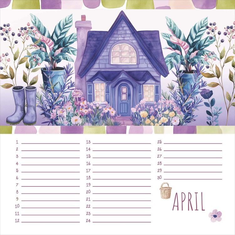 Produktbild: Home & Garden - Geburtstagskalender