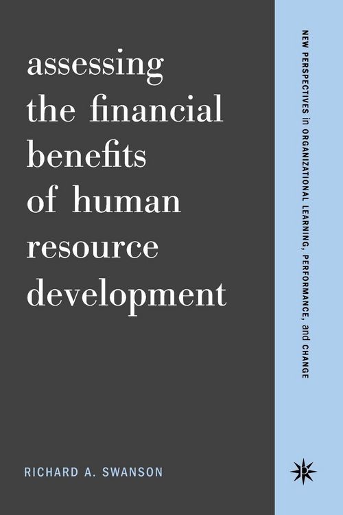 Produktbild: Assessing the Financial Benefits of Human Resource Development