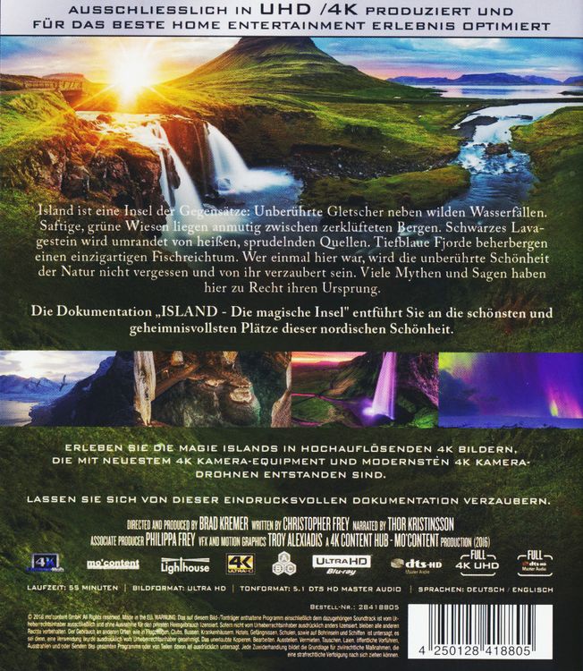 Produktbild: Island - Die magische Insel (4K Ultra HD)