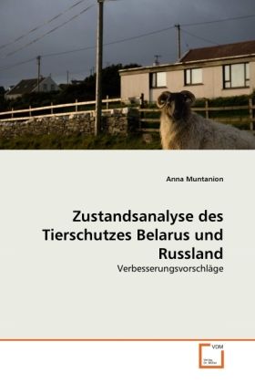 Produktbild: Muntanion, A: Zustandsanalyse des Tierschutzes Belarus und R