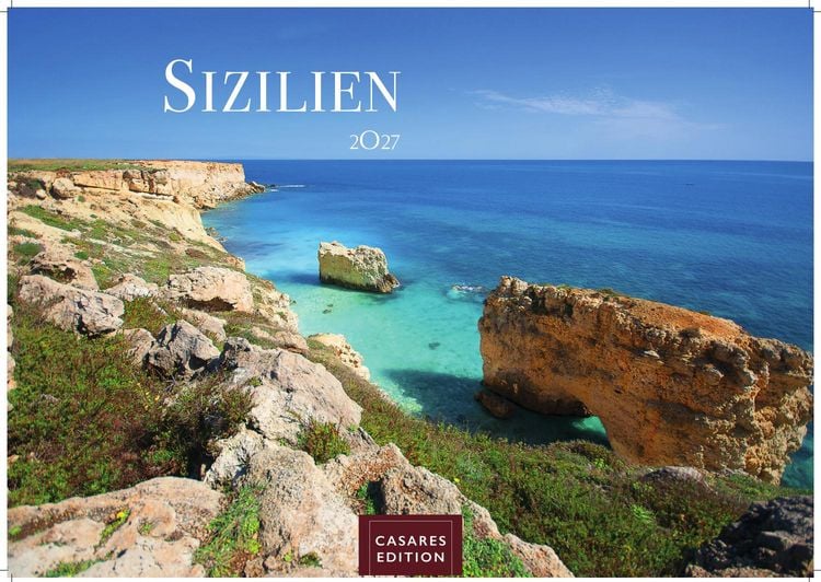 Produktbild: Sizilien Kalender 2027 &ndash; Wandkalender | Fotokalender Italien 24x35 cm &ndash; . mit atemberaubenden Fotos von Sizilien,