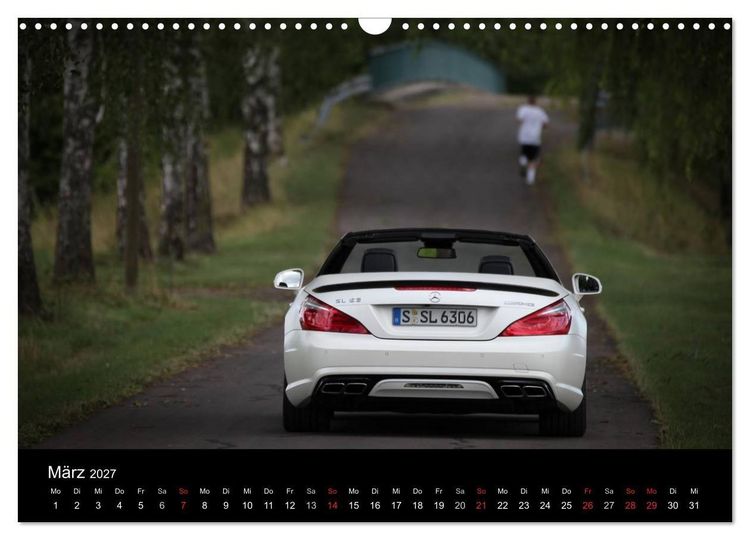 Produktbild: Mercedes-Benz SL 63 AMG (Wandkalender 2027 DIN A3 quer), CALVENDO Monatskalender