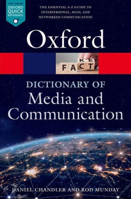 Produktbild: A Dictionary of Media and Communication