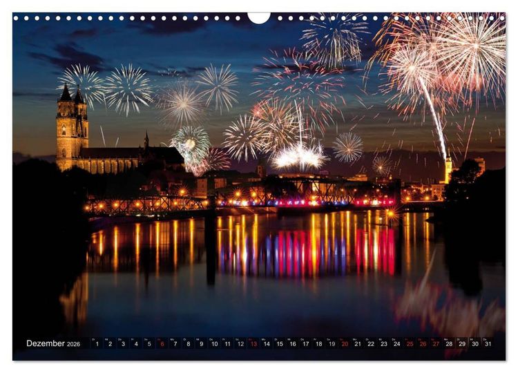 Produktbild: Mein Magdeburg (Wandkalender 2026 DIN A3 quer), CALVENDO Monatskalender