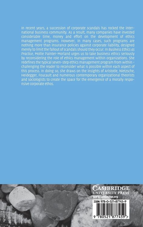 Produktbild: Business Ethics as Practice
