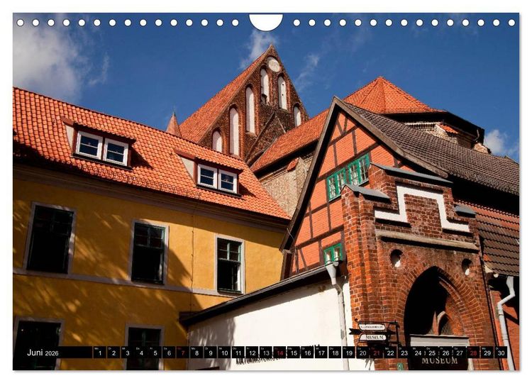 Produktbild: Hansestadt Stralsund (Wandkalender 2026 DIN A4 quer), CALVENDO Monatskalender
