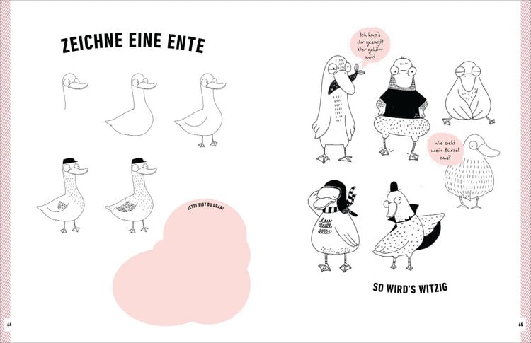 Produktbild: Witzige Tiere zeichnen